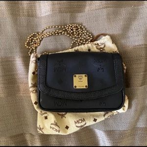 MCM black original purse